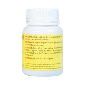 Trường Thọ - Viên Gout Tâm Bình hỗ trợ giảm triệu chứng đau do gút (60 viên) 1 Trường Thọ - CVien GOUT Tam Bin