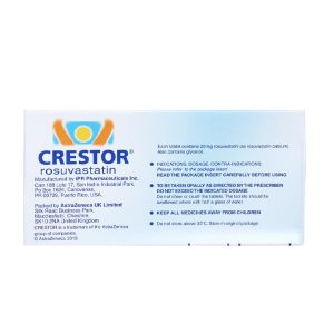 Trường Thọ - Thuốc Crestor 20mg điều trị tăng cholesterol máu nguyên phát (2 vỉ x 14 viên) 1 Trường Thọ - Crestor 2 2