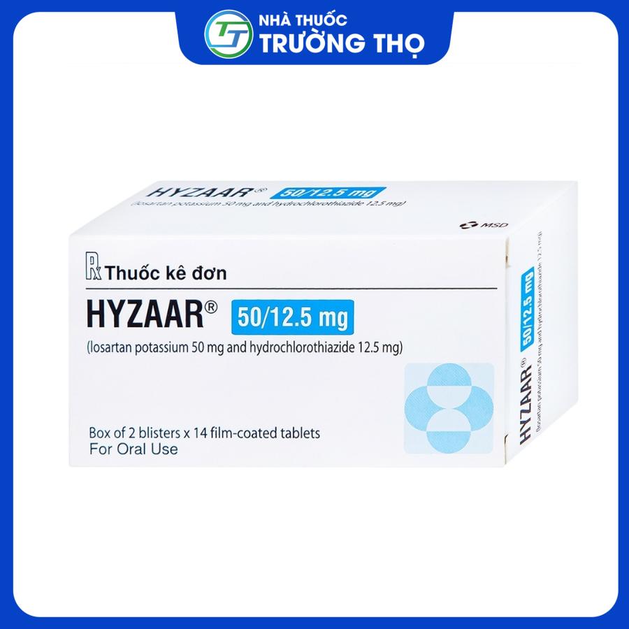 Hyzaar 50mg_12,5mg Trường Thọ - Hyzaar 50mg 125mg