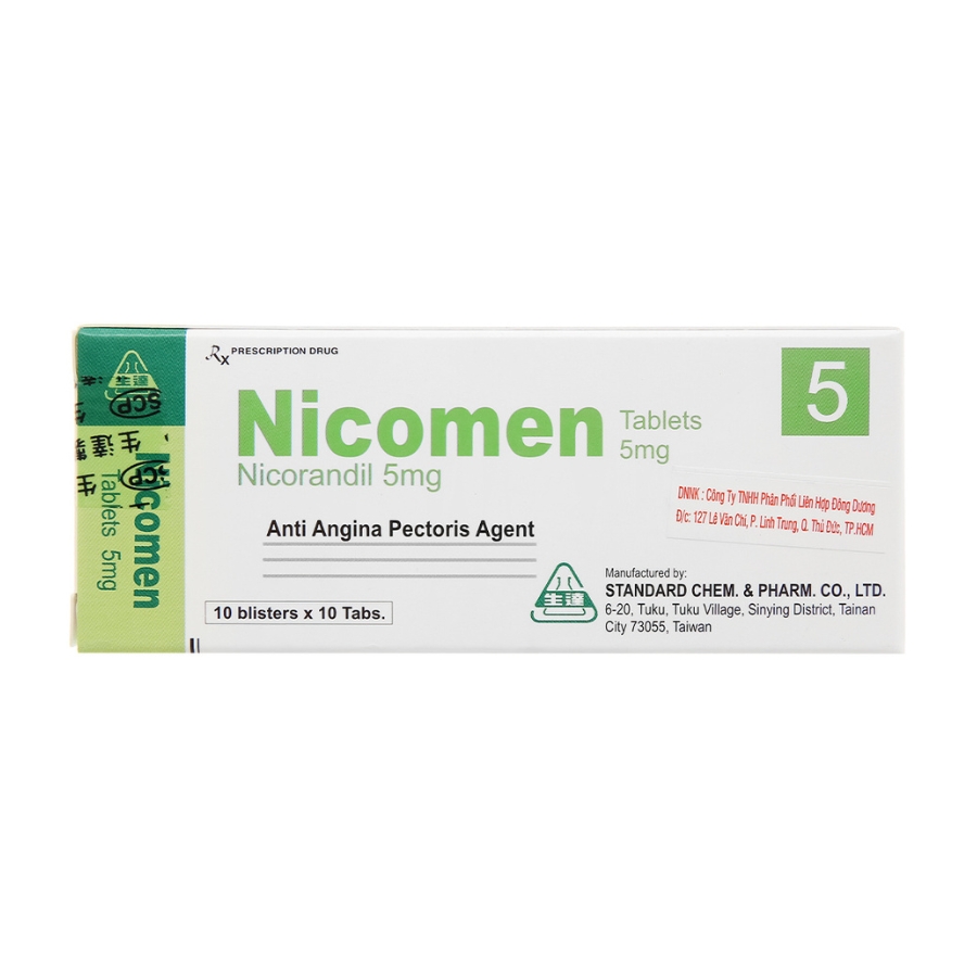 Nicomen 5mg Trường Thọ - Nicomen 5mg