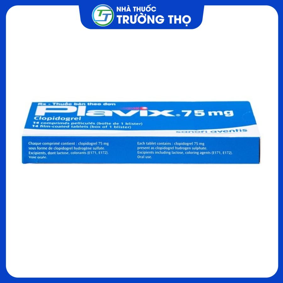 Plavix 75mg (2) Trường Thọ - Plavix 75mg 2
