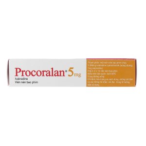Trường Thọ - Procoralan 5mg trị đau thắt ngực, suy tim (4 vỉ x 14 viên) 1 Trường Thọ - Procoralan 2