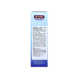 Trường Thọ - Xịt mũi Betadine Cold Defense Nasal Spray Kids 1+ 20ml dùng cho cảm cúm trẻ em 2 Trường Thọ - Smart pharma 2024 11 26T082657.102
