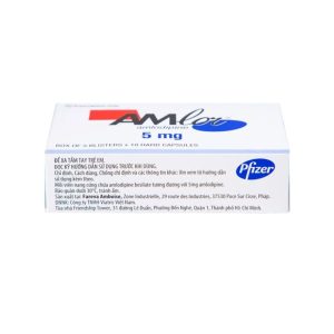 Trường Thọ - Thuốc Amlor 5mg Viatris điều trị tăng huyết áp, đau thắt ngực (3 vỉ x 10 viên) 2 Trường Thọ - Smart pharma 2024 11 26T093831.759