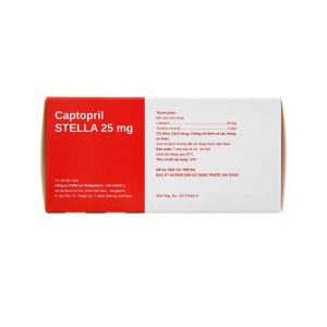 Trường Thọ - Thuốc Captopril STELLA 25 mg điều trị tăng huyết áp, suy tim sung huyết, nhồi máu cơ tim (10 vỉ x 10 viên) 1 Trường Thọ - Smart pharma 2024 11 26T162714.847