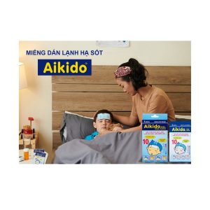 Trường Thọ - Miếng dán hạ sốt Aikido Gel Cool Patch chườm mát khi bị sốt nóng, say nắng, ngừa co giật ở trẻ (3 gói x 2 miếng) 2 Trường Thọ - Smart pharma 2024 11 29T081151.058