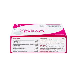 Trường Thọ - Viên uống OvaQ1 hỗ trợ bổ sung Myo Inositol, Acid folic và các chất cần thiết cho phụ nữ trước khi mang thai (3 vỉ x 10 viên) 1 Trường Thọ - Smart pharma 93