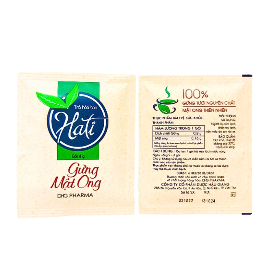 Trà gừng Mật Ong Hati (2) Trường Thọ - Tra gung Mat Ong Hati 2