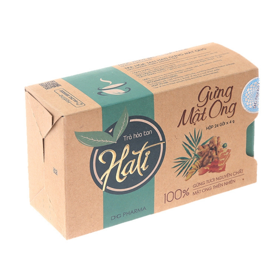 Trà gừng Mật Ong Hati Trường Thọ - Tra gung Mat Ong Hati