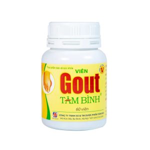 Trường Thọ - Viên Gout Tâm Bình hỗ trợ giảm triệu chứng đau do gút (60 viên) 2 Trường Thọ - Vien GOUT Tam Bin 2