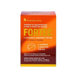 Trường Thọ - Thuốc Fortec United tăng ammoniac huyết trong bệnh gan cấp và mãn tính (5 vỉ x 10 viên) 1 Trường Thọ - Smart pharma 2024 12 01T145914.517