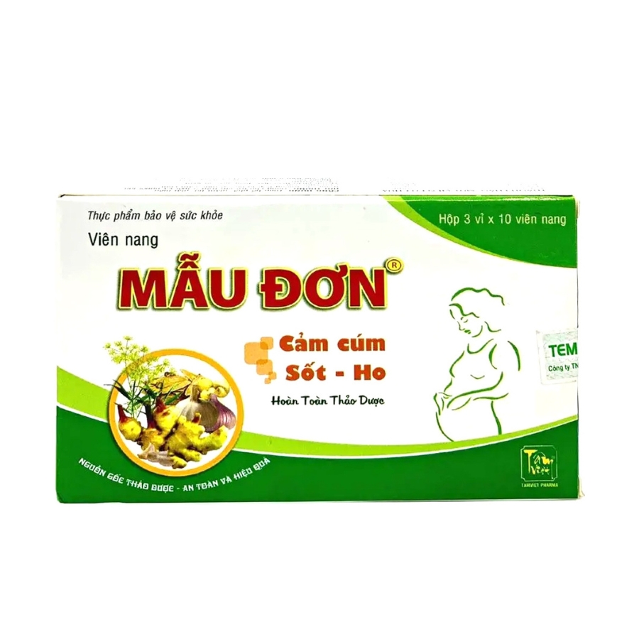 Viên cảm cúm Mẫu đơn (2) Trường Thọ - Vien cam cum Mau don 2